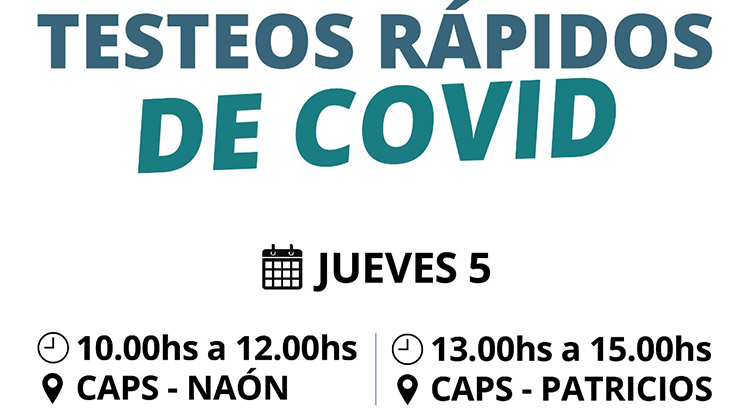 Testeos r&aacute;pidos