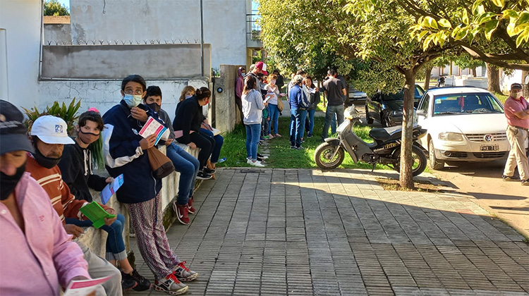 ​Se vacunaron 137 Dudignaquenses contra el COVID-19