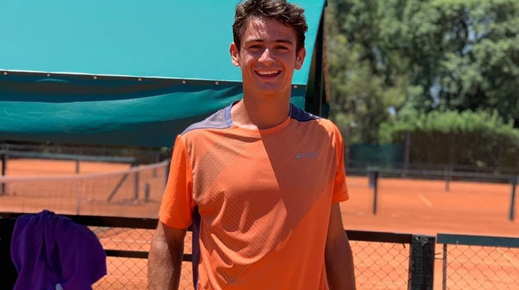 Mariano Navone retoma su gira Europea del tour ITF