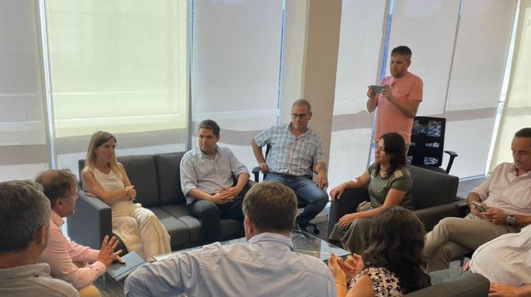​Nacho Palacios mantuvo reuniones en CABA
