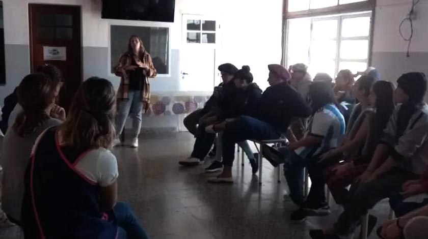 ​Visita al CEPT N&deg; 15 de "El Chaja"