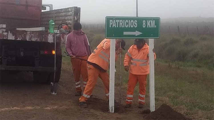Se coloca nomenclatura vial en el ingreso a Patricios