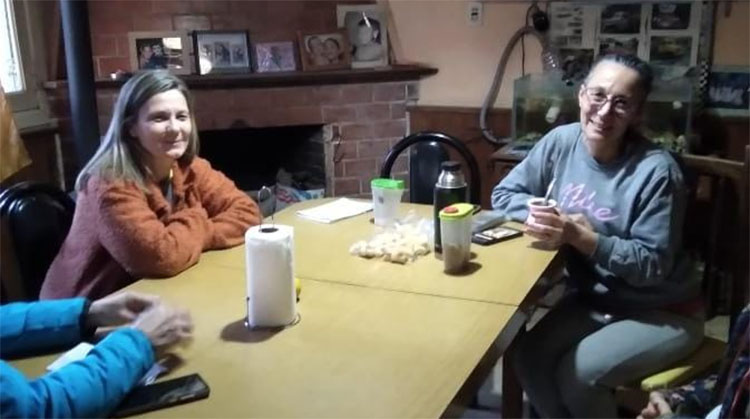 ​Mar&iacute;a Jos&eacute; Gentile realiz&oacute; una nueva visita a Facundo Quiroga
