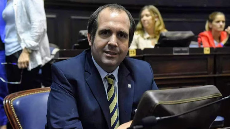 Luciano Bugallo visita 9 de Julio 
