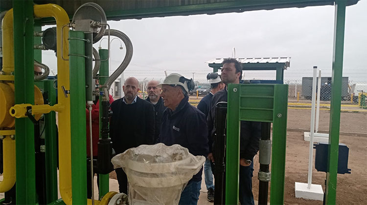 ​El intendente recorri&oacute; las obras de gas natural para Patricios y Dudignac