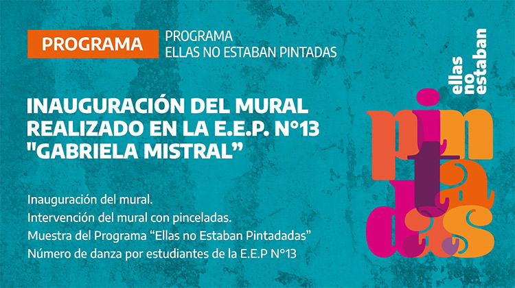 Programa &ldquo;Ellas no estaban pintadas&rdquo;