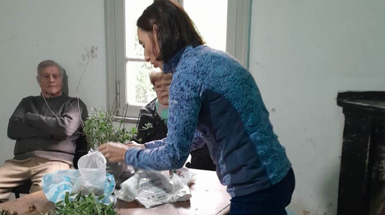 ​Taller de arom&aacute;ticas en Na&oacute;n