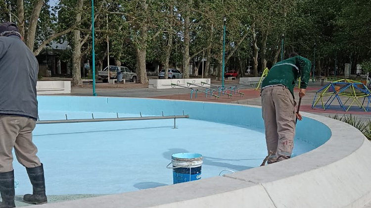 ​Mejoras y mantenimiento en diferentes sectores del Parque