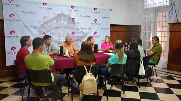 Gentile se reuni&oacute; con delegados municipales