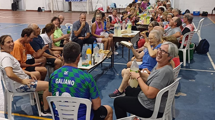 Importante participaci&oacute;n de encuentros sociales y recreativos permanentes