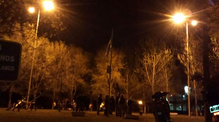 Inauguraci&oacute;n de luminarias