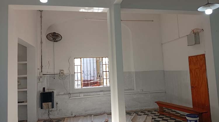 Siguen avanzando las obras en la EP N&deg; 21  y la ES N&deg; 15 de El Provincial