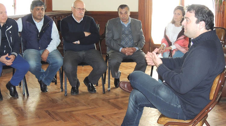 Reuni&oacute;n con sindicatos 