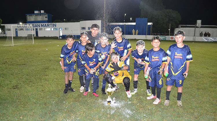 El Baby de San Martin fue una fiesta futbolera
