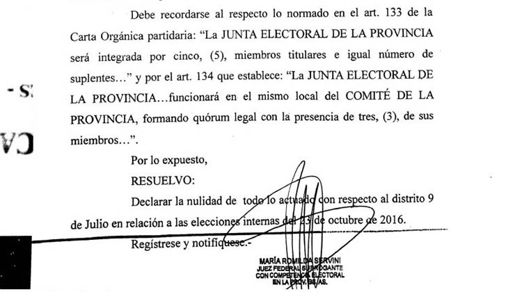 Suspendidas las internas 