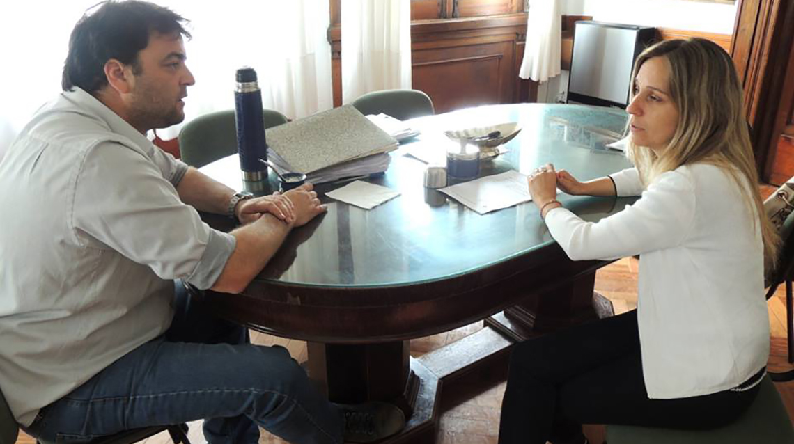 Barroso se reuni&oacute; con la titular del PAMI