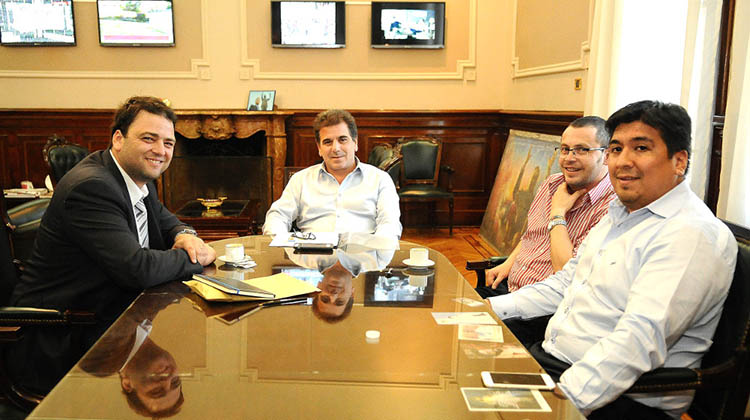 Barroso se reuni&oacute; con Ritondo