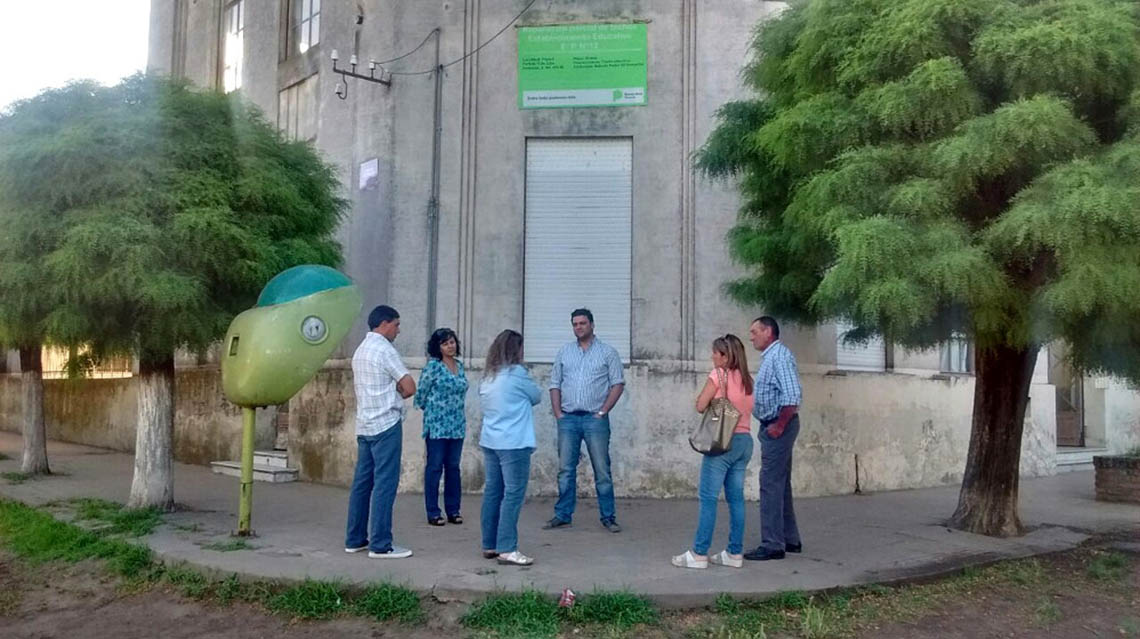 Visita a la localidad de French