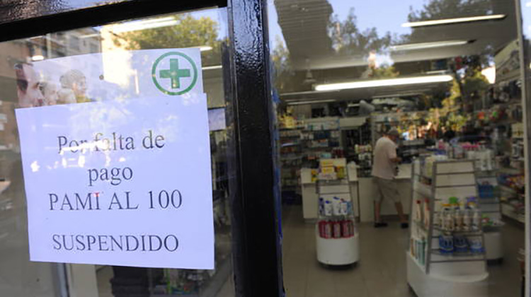Farmac&eacute;uticos no atender&aacute;n PAMI