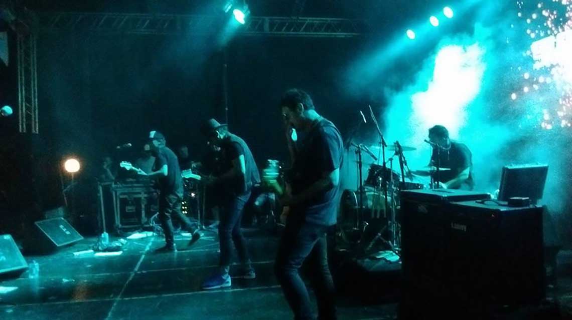 Explot&oacute; Quiroga con Rock al Campo