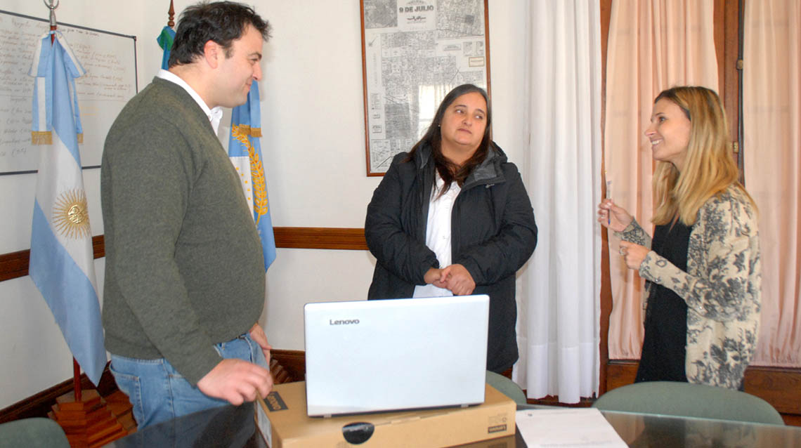 Entrega de notebook