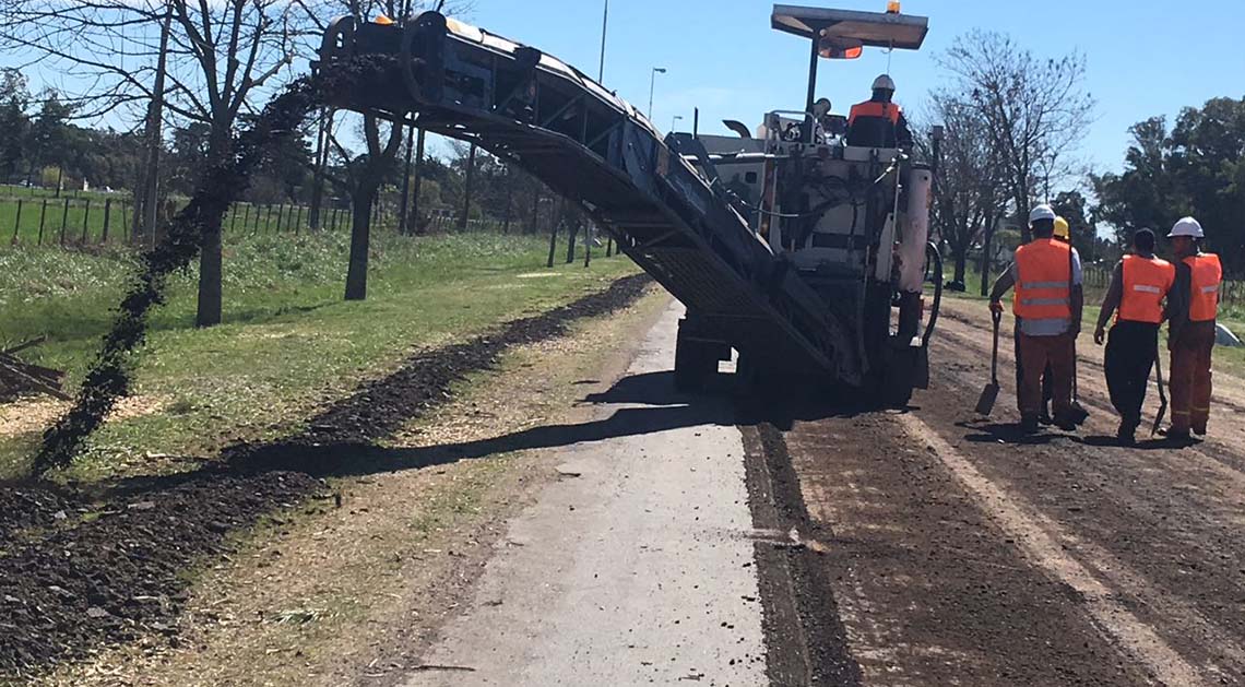 Repavimentaci&oacute;n del Acceso a El Provincial
