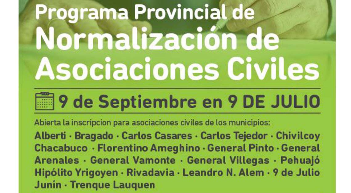 Normalizaci&oacute;n de Asociaciones 