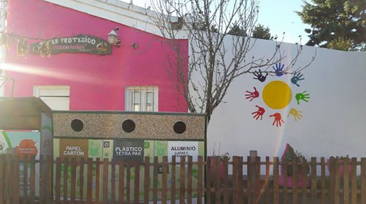 ​Quiroga separa residuos