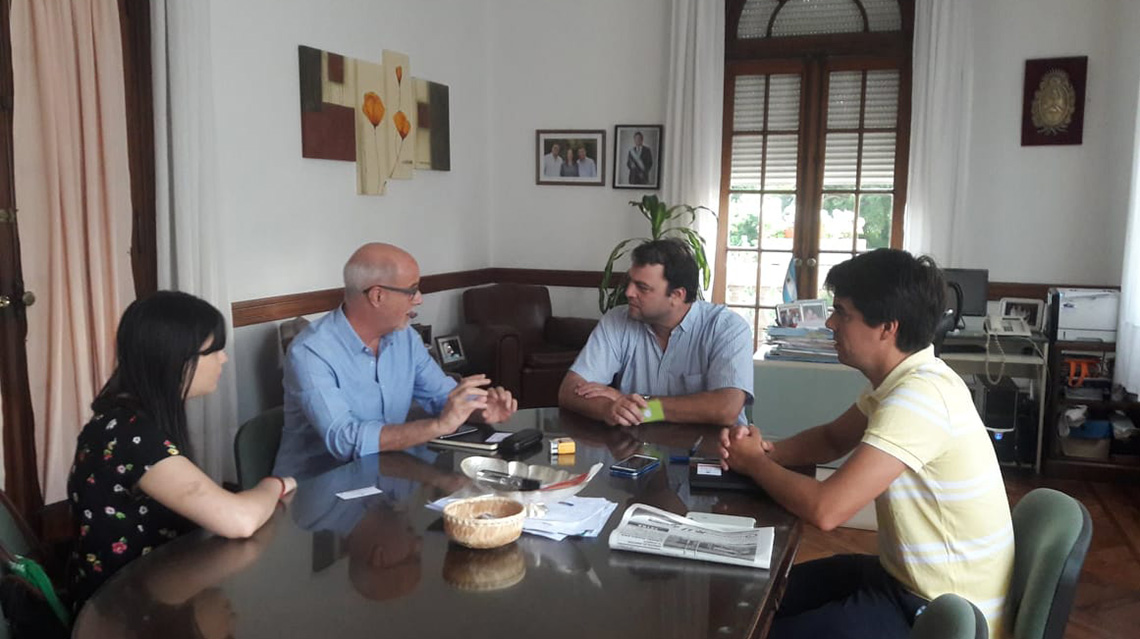 Barroso recibi&oacute; a funcionarios del Ministerio de Justicia