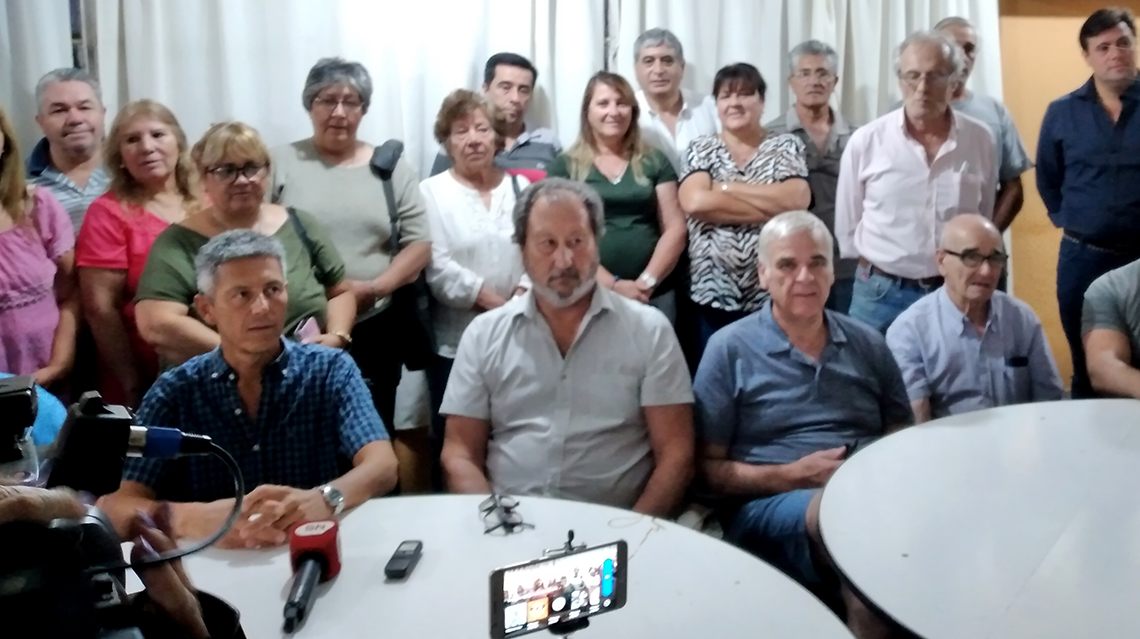​Se present&oacute; el Frente de la lista Celeste Azul