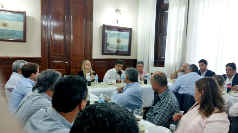 Barroso se reuni&oacute; con Ritondo